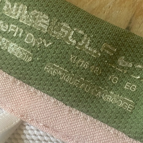 🎀 Nike Women's fit dry Short-Sleeve Golf Polo Size XL - Picture 5 of 9